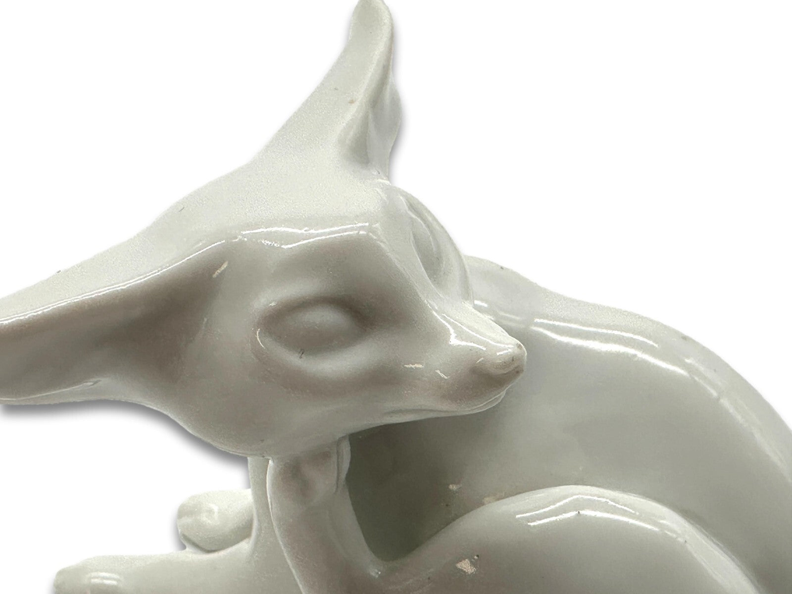 Rosenthal - Porzellan Figur - Entwurf Margot Flinsch - Wüstenfuchs - 20er Jahre8