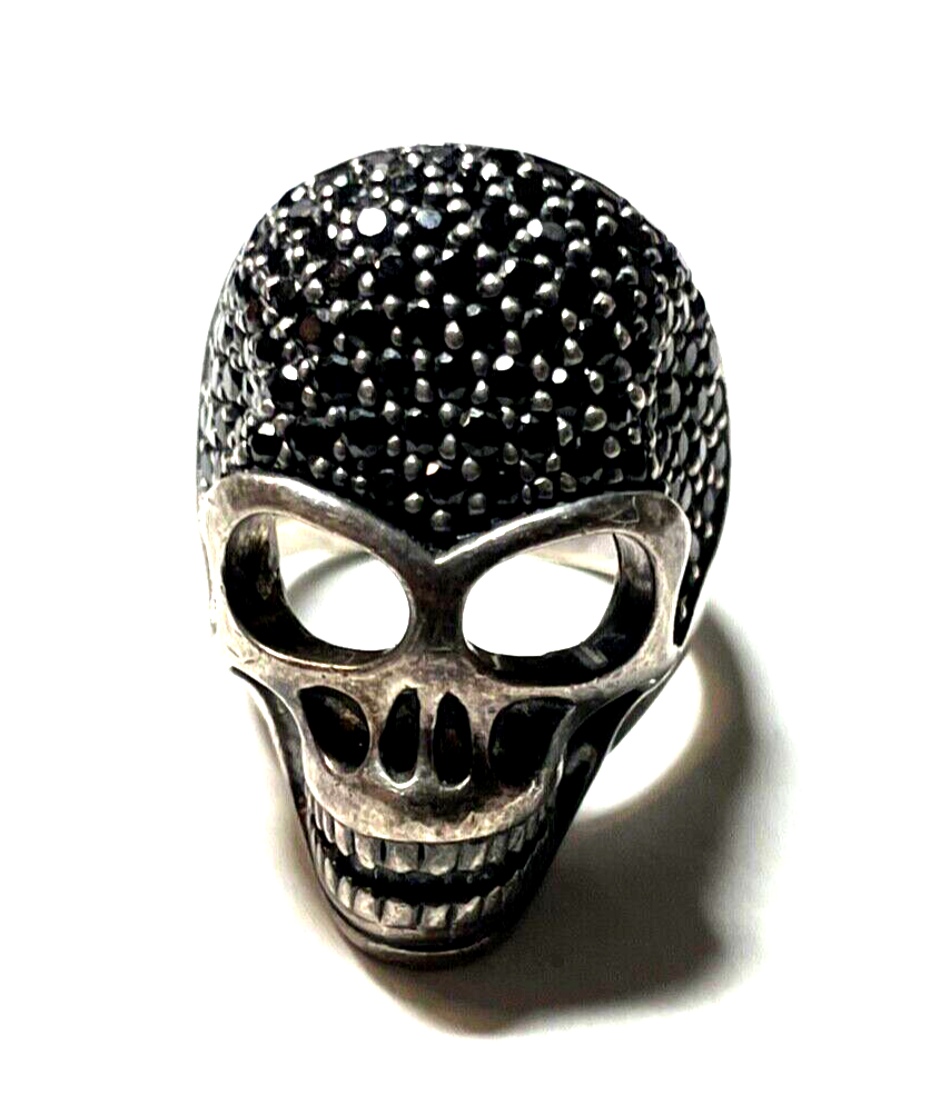Thomas Sabo Silber Ring Skull mit Pavé Rebel at heart RG 56 unisex Totenkopf0