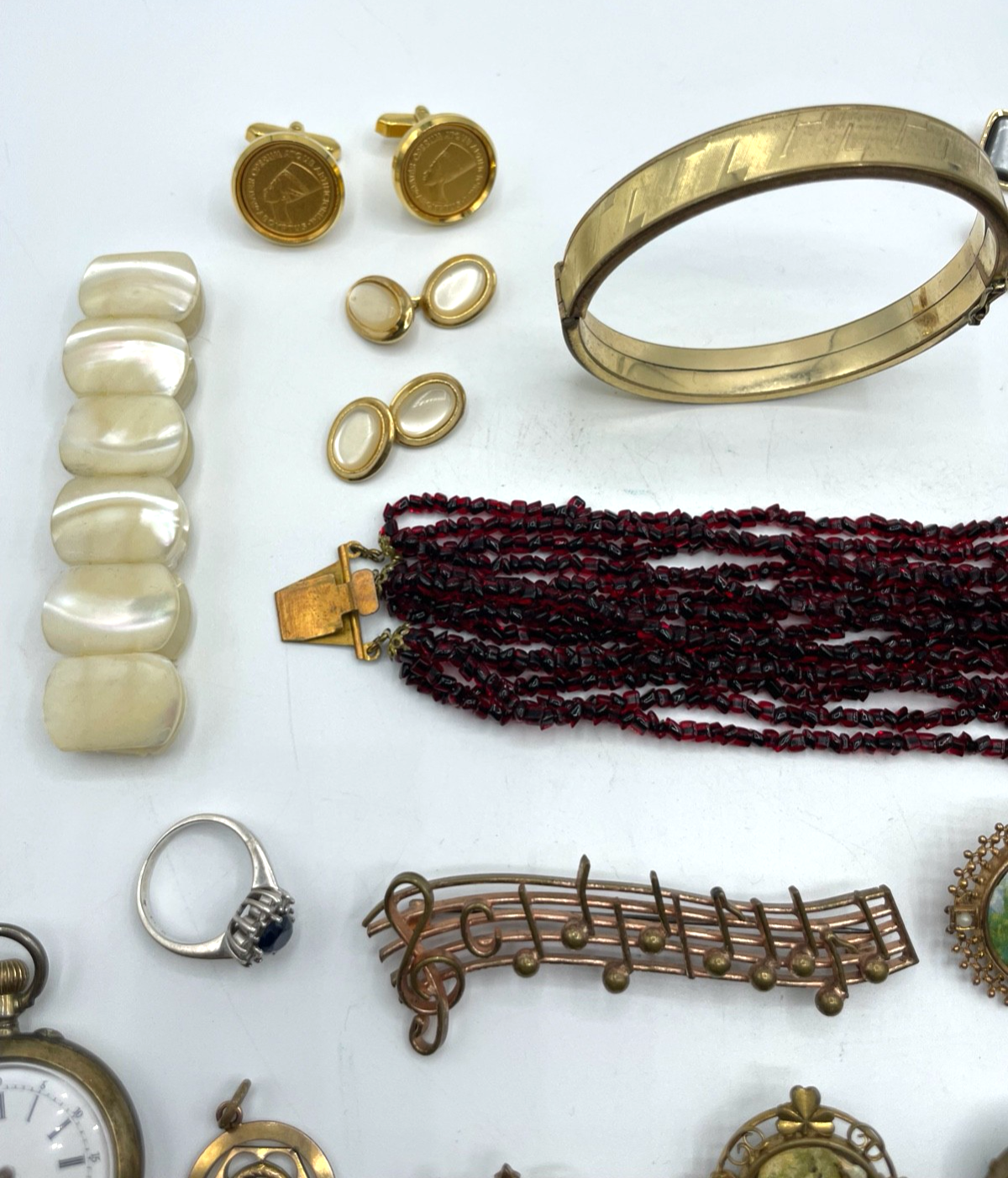 Antik Schmuck Konvolut Golddouble Dubleegold Basteln Umarbeiten + Tragen2