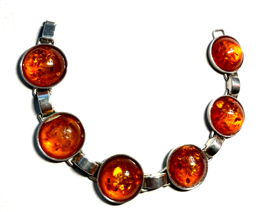 Stattliches solides vintage K&L Bernstein Design Armband 835 Silber L 20 cm2