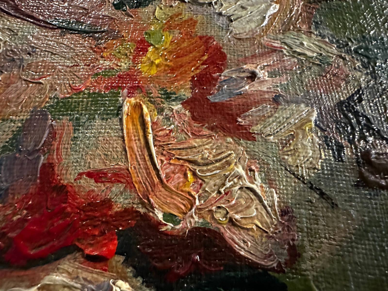 Helmut Baumann 1894-1978 – Blumenstillleben - 1966 - Öl auf Masonit - signiert10