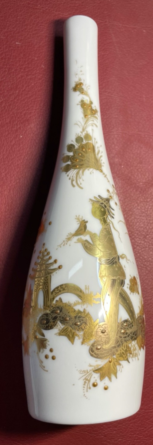Vintage Rosenthal Porzellan Vase Quatre Couleurs Wiinblad Studio Linie H 20,5 cm1
