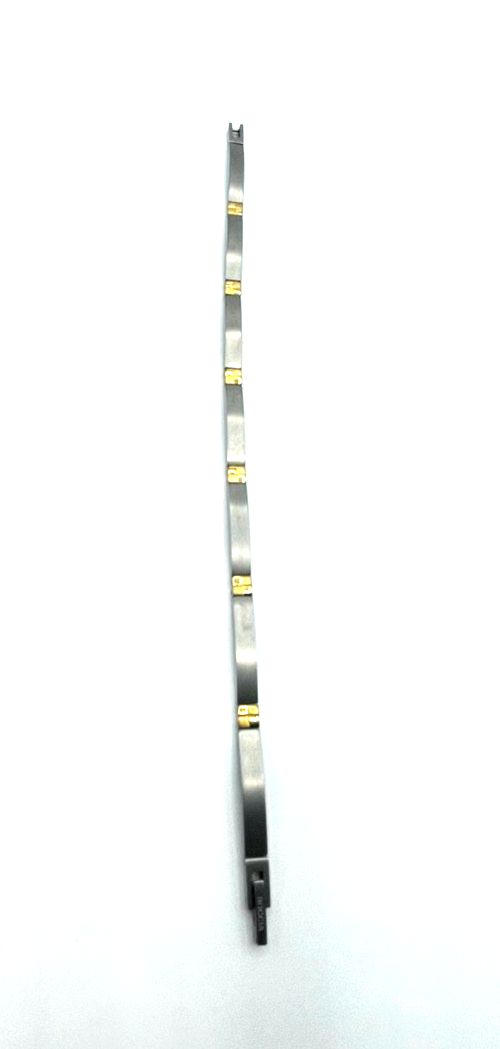 Boccia Titanium Armband Titan Glieder Bicolor unisex Armschmuck L 20 cm gepfl.0