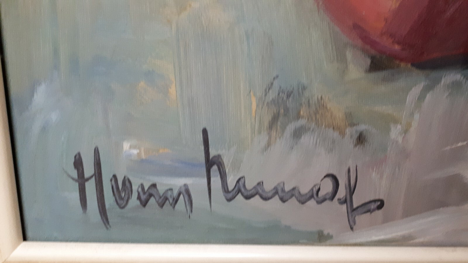 Ölgemälde Hans Nowak - Stillleben - signiert - 70 x 80 cm7