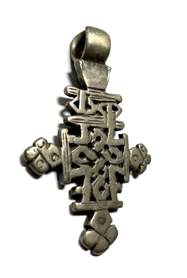 Unikat großer Zinn Anhänger Wikinger Kelten Amulett verschlungene Knoten unisex3