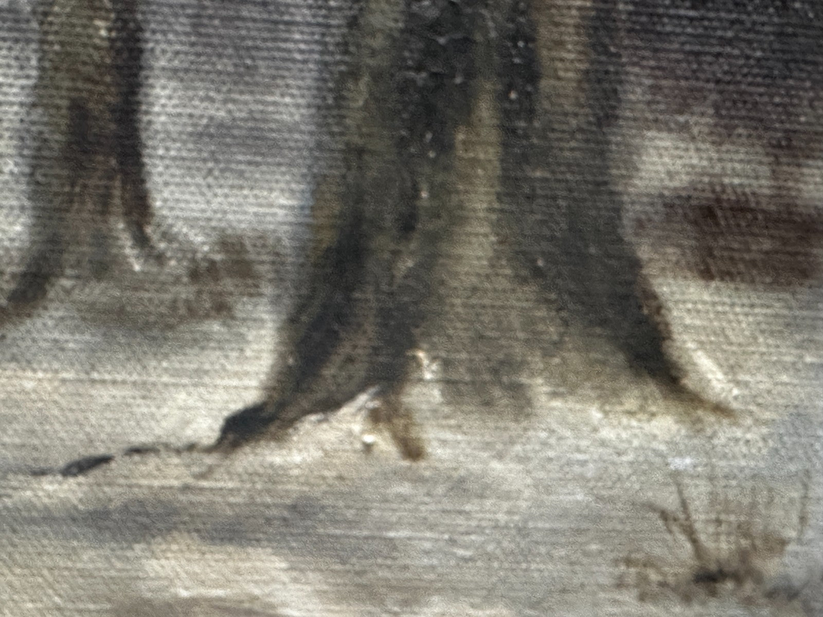 Johann Jungblut 1860–1912 – Winterallee im Abendlicht - Öl auf Leinw - signiert7
