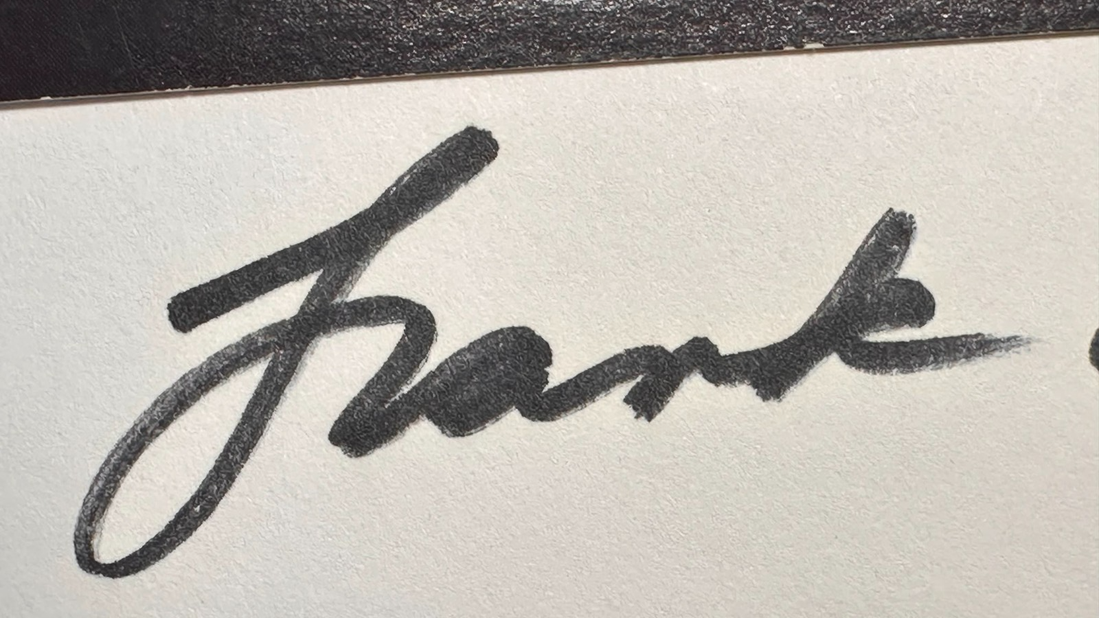 Original signierte Fotografie von Frank Sinatra – "Ol' Blue Eyes" - Autogramm2