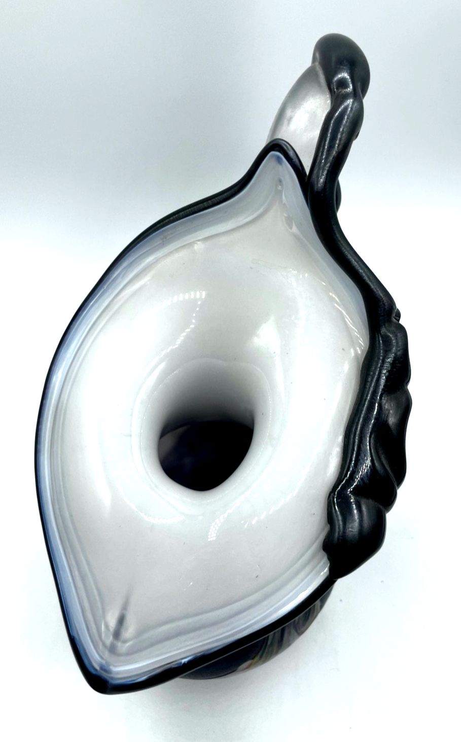 Attraktive Glaskunst Vase Designer Krug Anton Marek Grenzglashütte 1990-199911