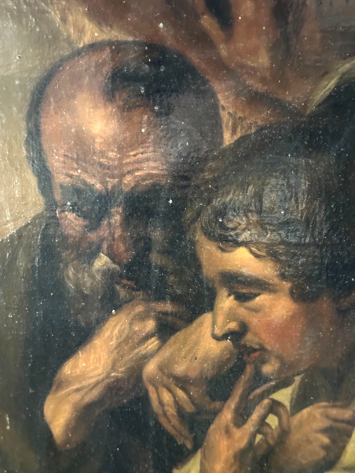 Nach Jacob Jordaens (1593–1678) – „Die vier Evangelisten“ – Öl auf Leinwand1