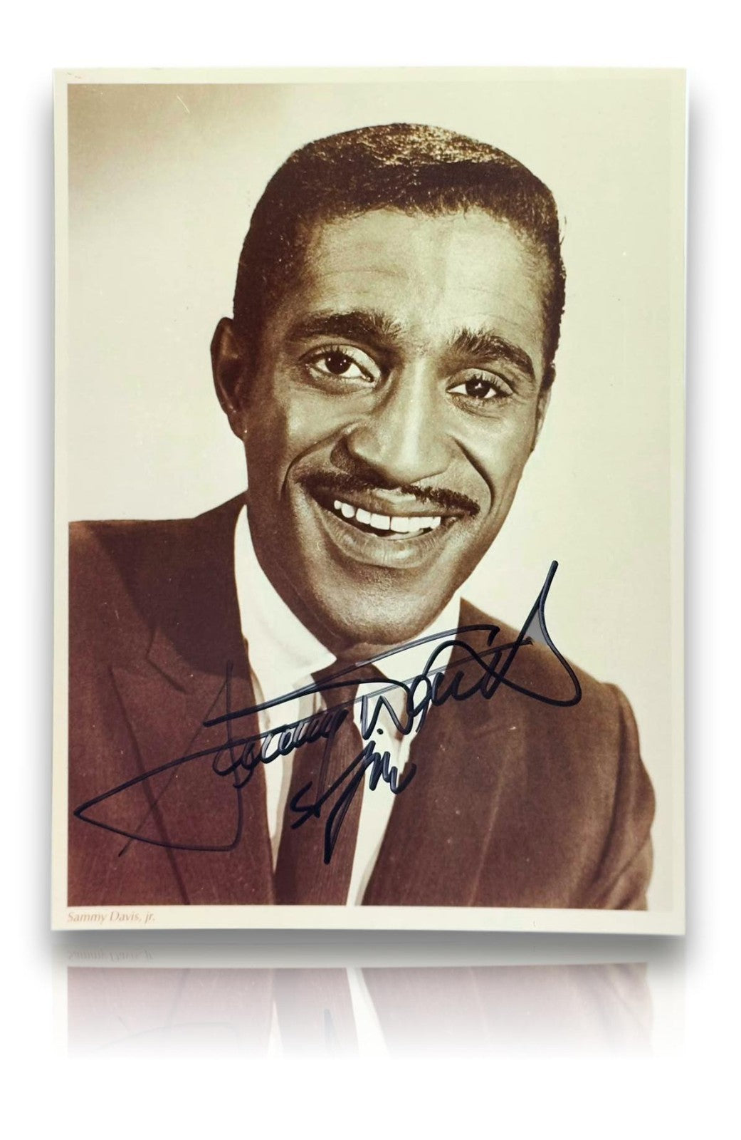 Sammy Davis Jr - Autogramm signiertes Foto - Rat Pack - Las Vegas0