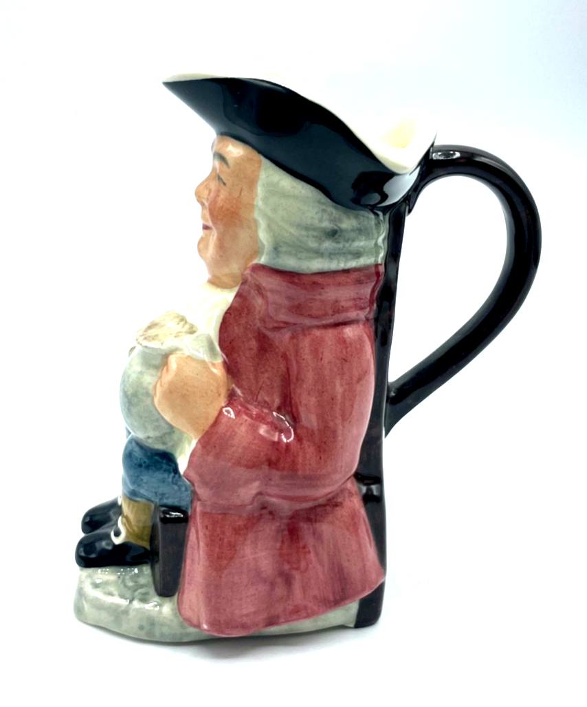 Vintage Dekorative Figuren Tasse Becher Charakter Mug Krug England Sylvac Squire2