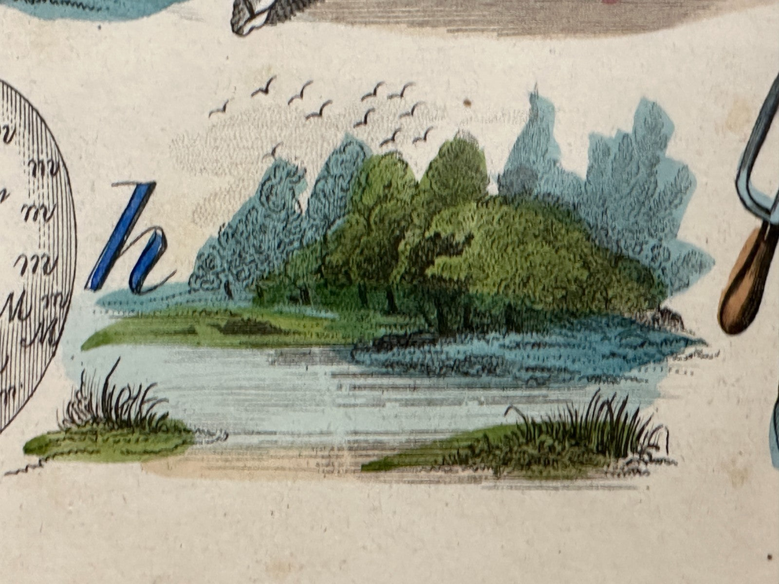 Rebus Nr. 18 – kolorierter Kupferstich 1809/10 - Andréas Geiger & Anton Elfinger13