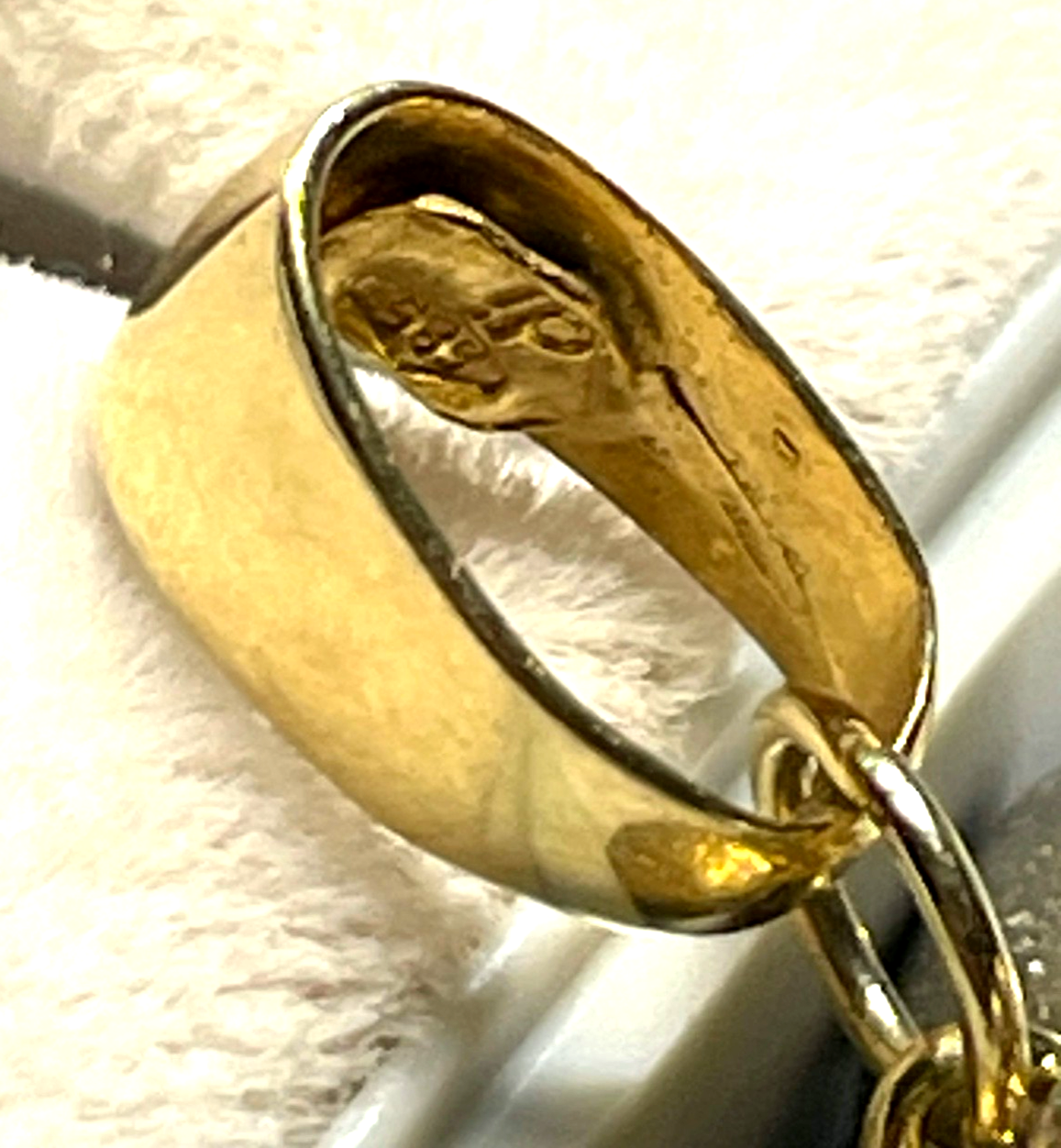 585 Gold 14 K stattlicher Anhänger Bicolor mit Amethyst Juwelier Qualität Unikat5
