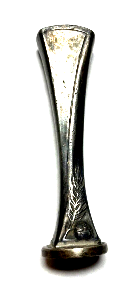 Antik Jugendstil WMF Petschaft Britannia versilbert AF FA ? Initialen L 18,2 cm2