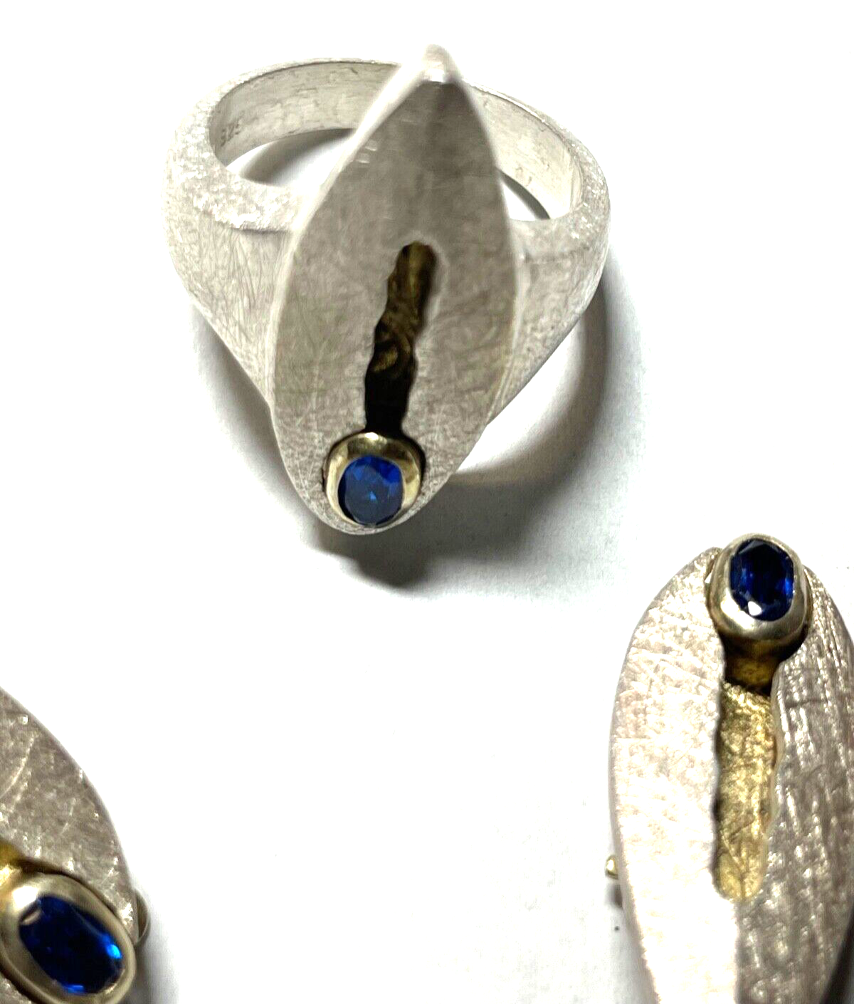 Exklusives Schmuck Set Bartel & Sohn Augsburg Ring Ohrringe Anhänger Goldschmied3
