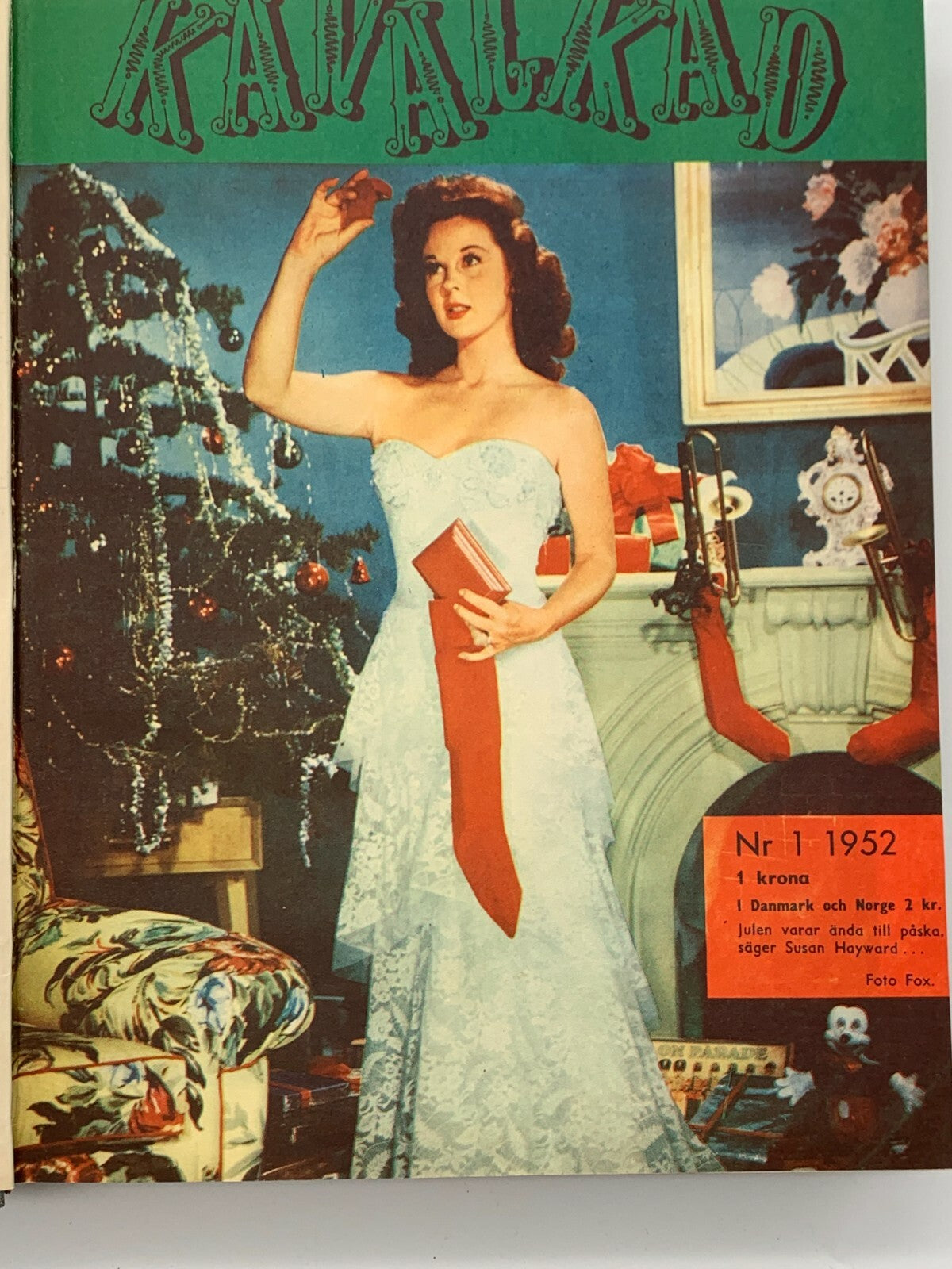 KAVALKAD 1952-1953 - Sammelband gebunden - Pin up Girls - schwedisches Magazin1