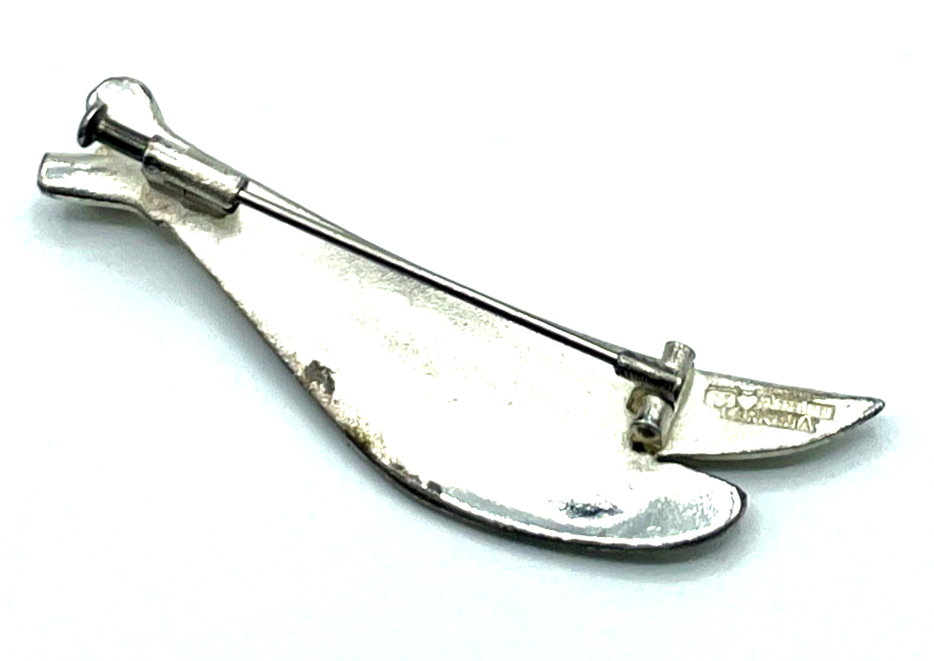 Vintage 925 Silber Brosche Anstecknadel Lapponia Antares Zoltan Popowitz3