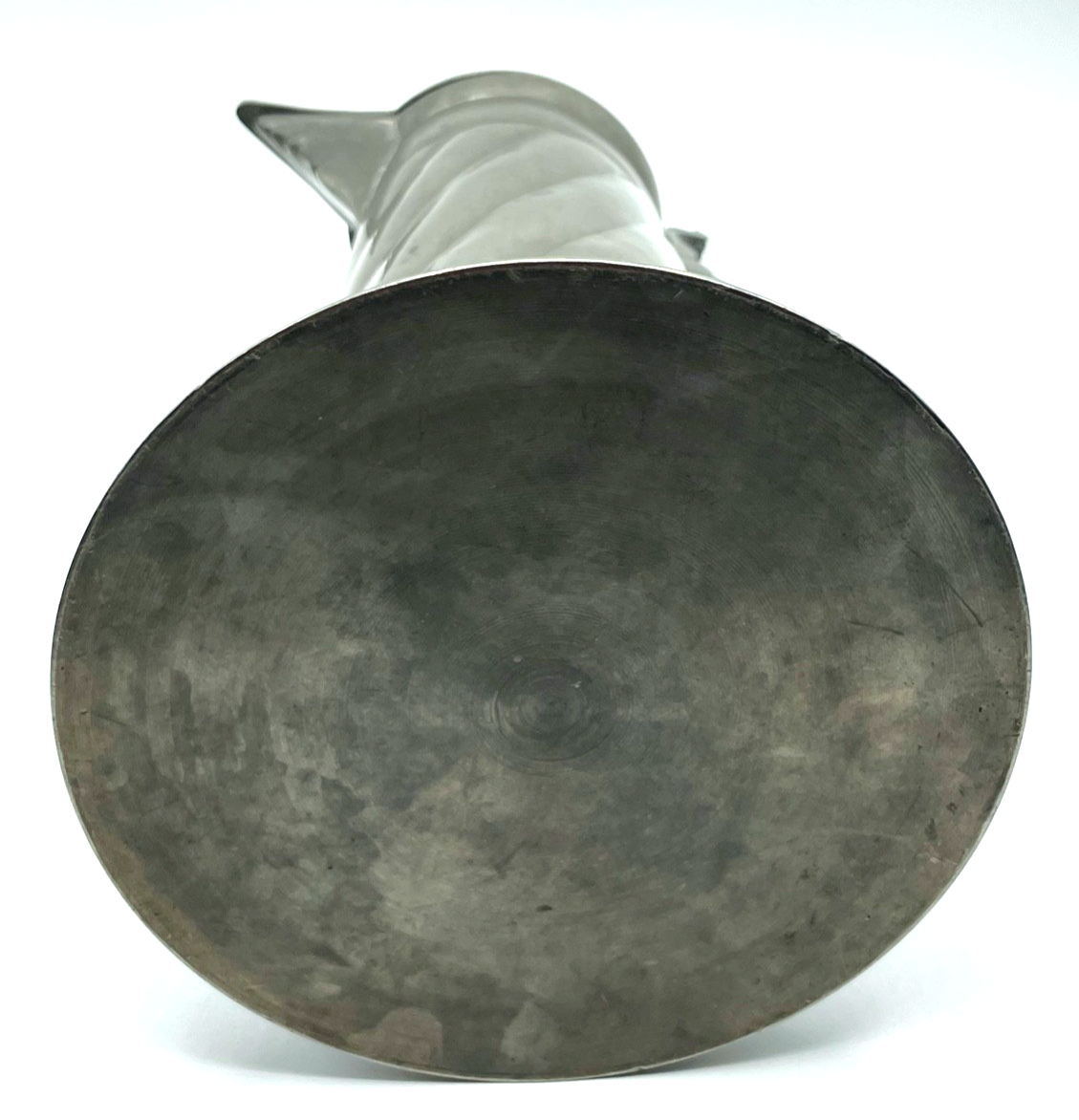 Antik Zinn Deckel Kanne Deckelkrug Zinnstitze Schank Krug sehr gepflegt H 30 cm9