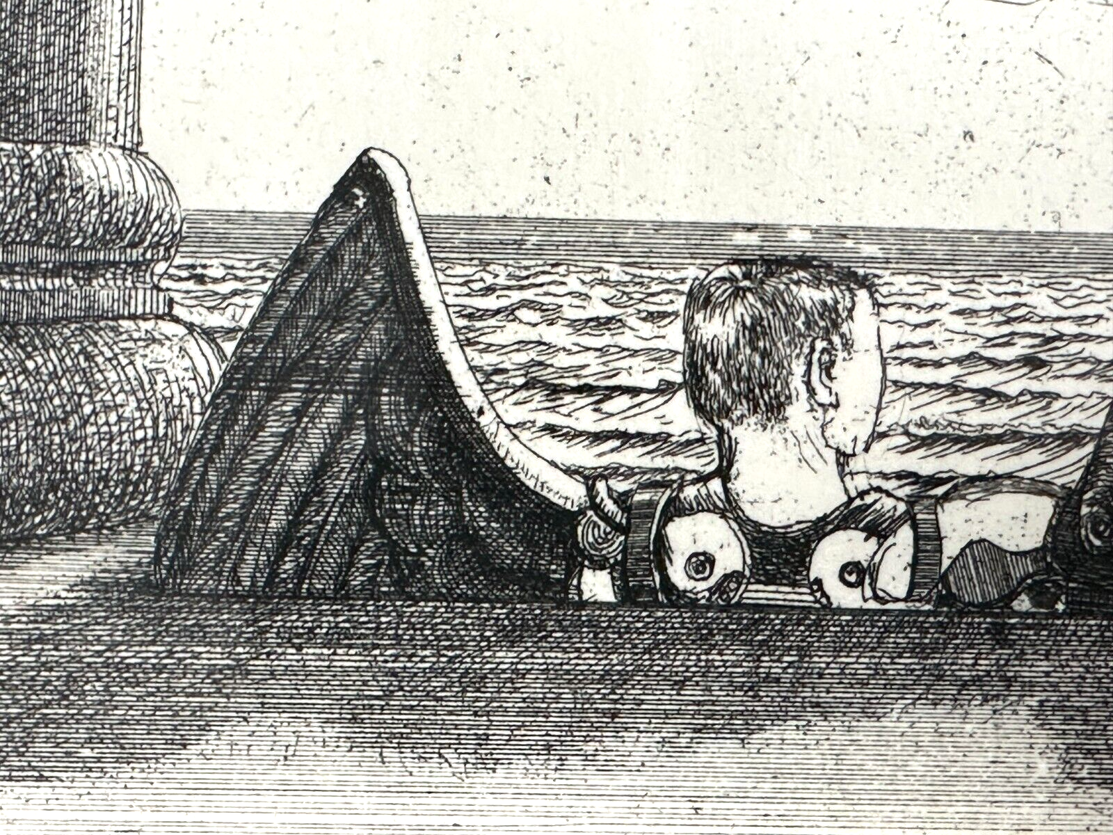 Moritz Baumgartl 1934-2024 - Radierung - 'Die Entlassung/Flugvorbereitung' 19795