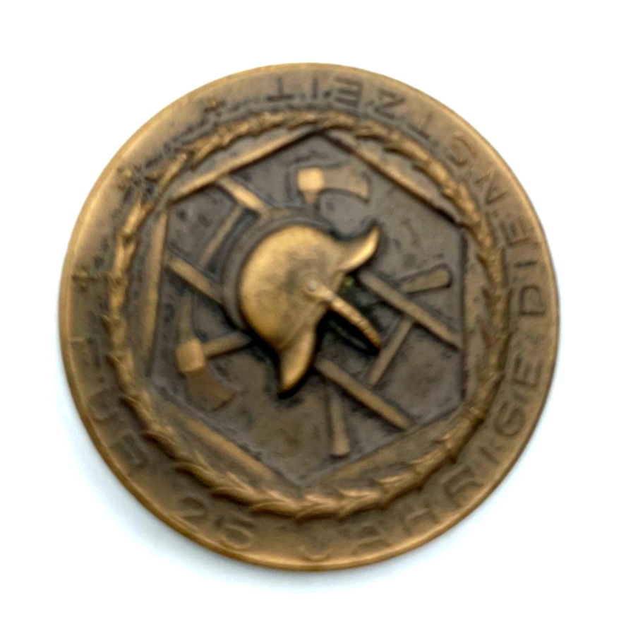 Württemberg Feuerwehr-Dienstehrenzeichen 25 J Bronzemedaille o. J. Ø 37 mm4