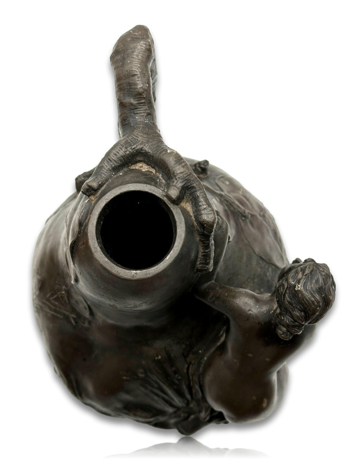 Jean Garnier 1853-1930 - Art Nouveau Jugendstil Vase um 1900 - weiblicher Akt15