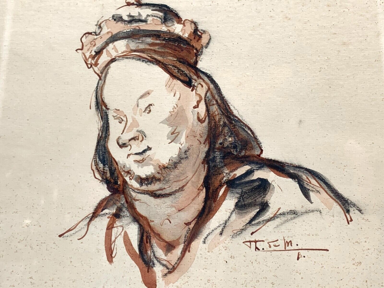 Madeleine Thoubillon de Moncroc (1903-1992) - Illustration - Mischtechnik1