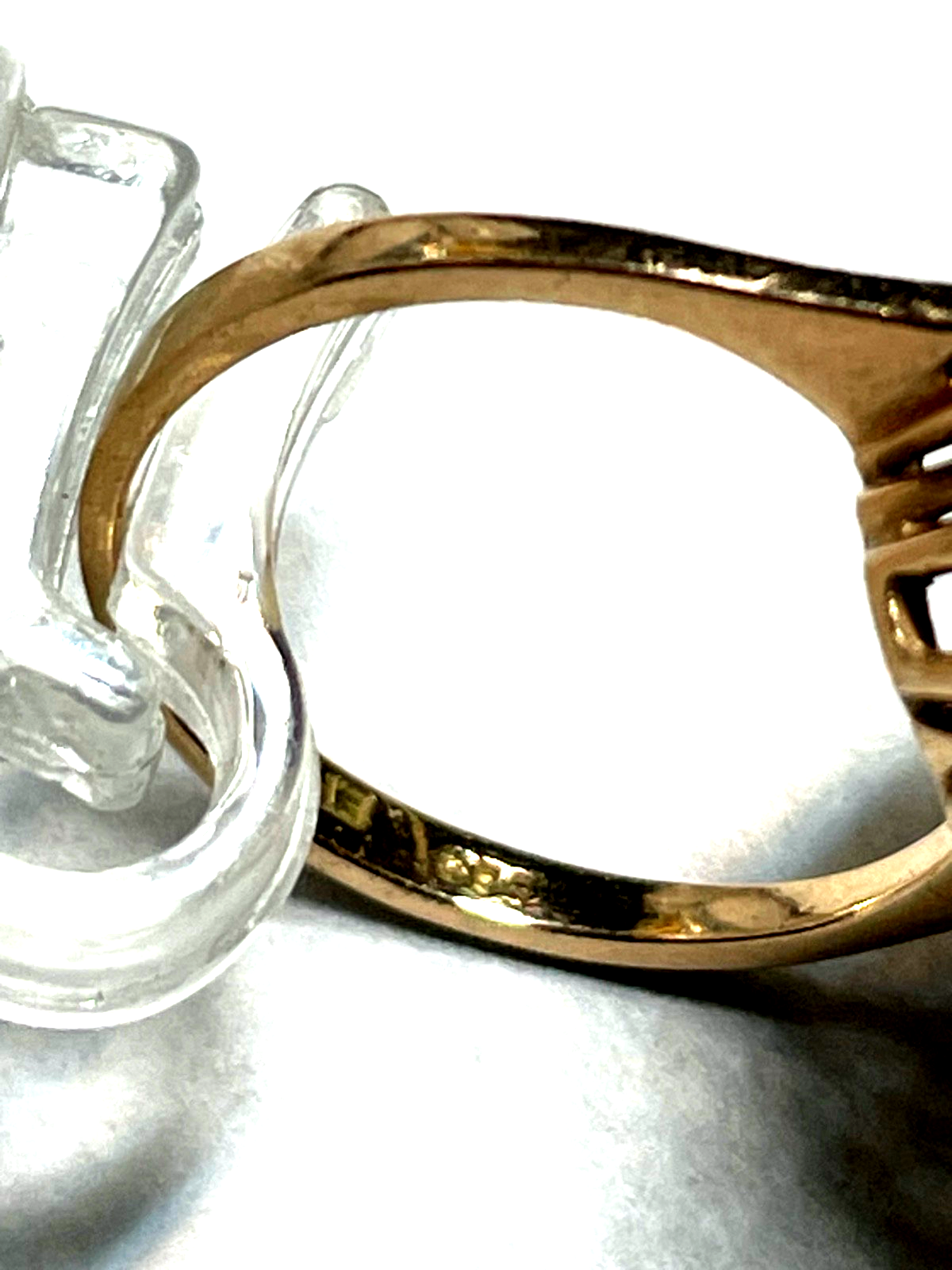 585 Gold 14 K Ring Roségold 9 x Granat Ø16,5 mm RG 52 solide Handarbeit Juwelier7