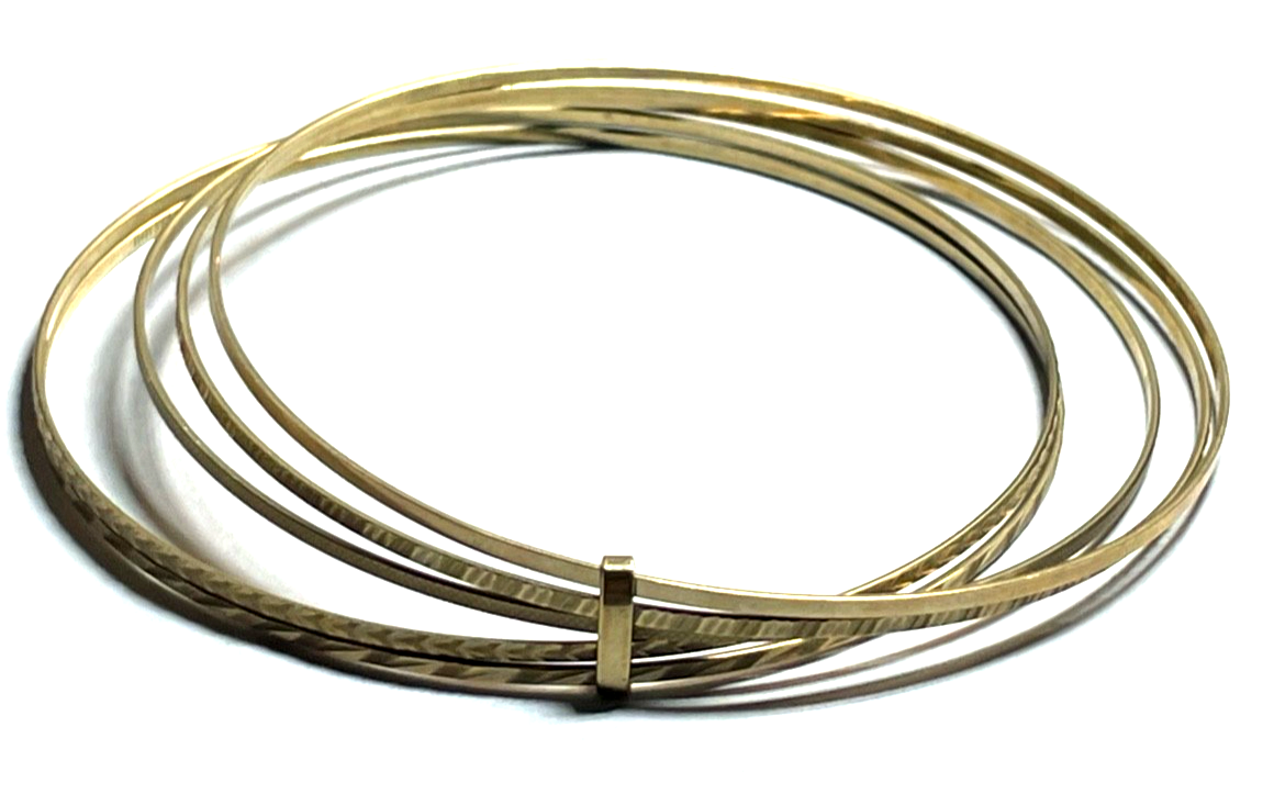 333 Gold 8 K Gelbgold 5 in 1 Armreifen Armreif Armschmuck klassisch elegant3