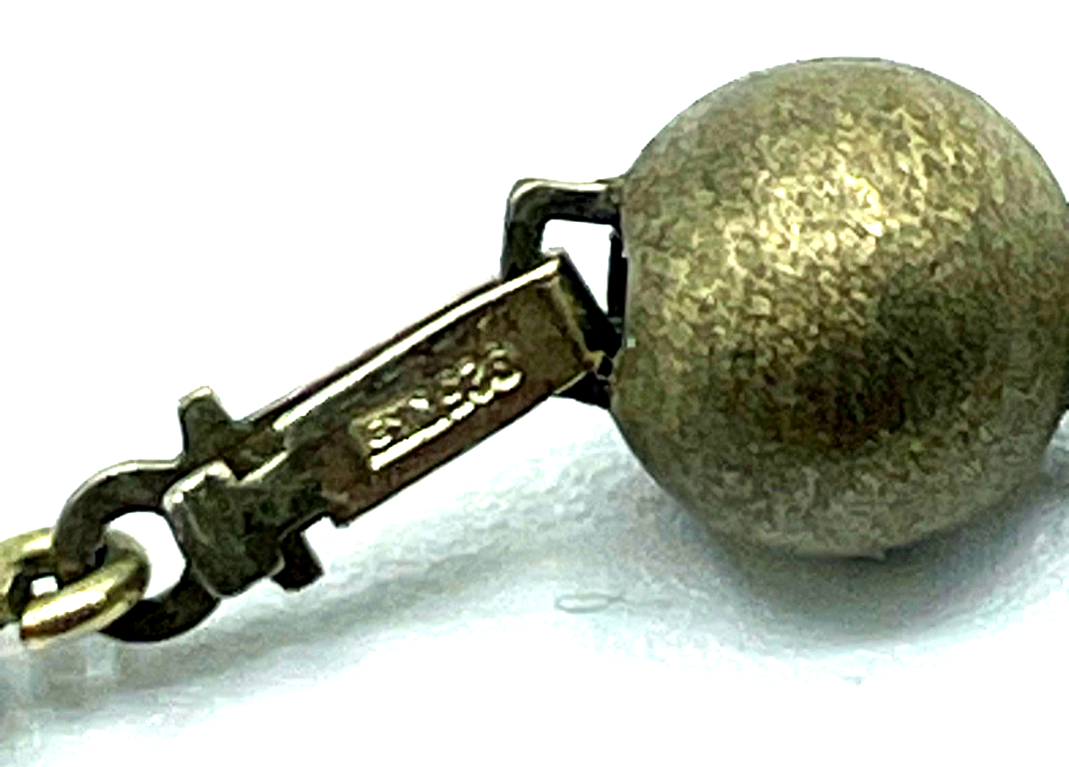 Vintage elegante Blutstein Hämatit Kugelkette 925 Silber verg. Kugelschliesse4