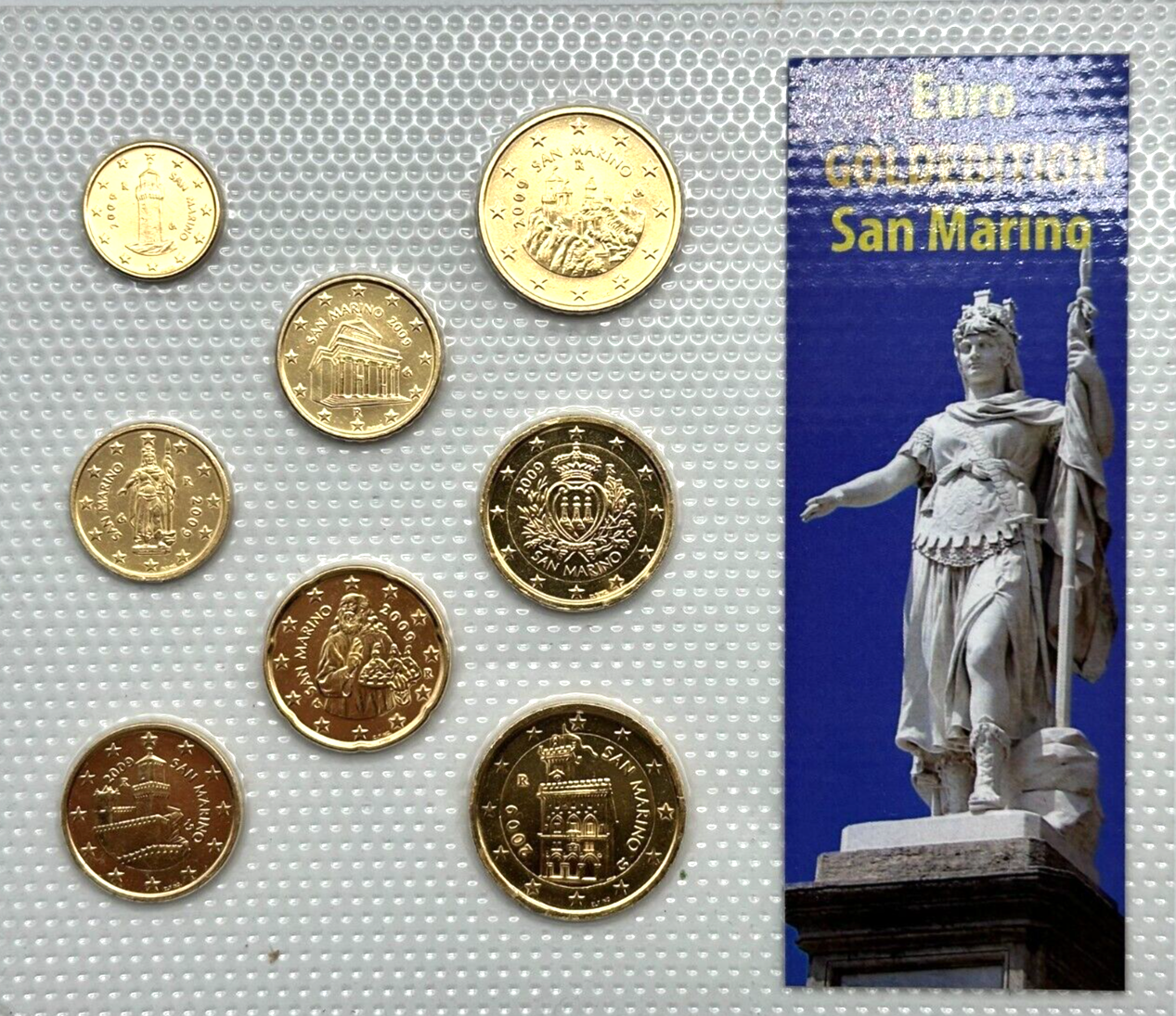 KMS San Marino - 2009 - Euro €  24ct Vergoldet -  limt. Auflage 300 Stück2