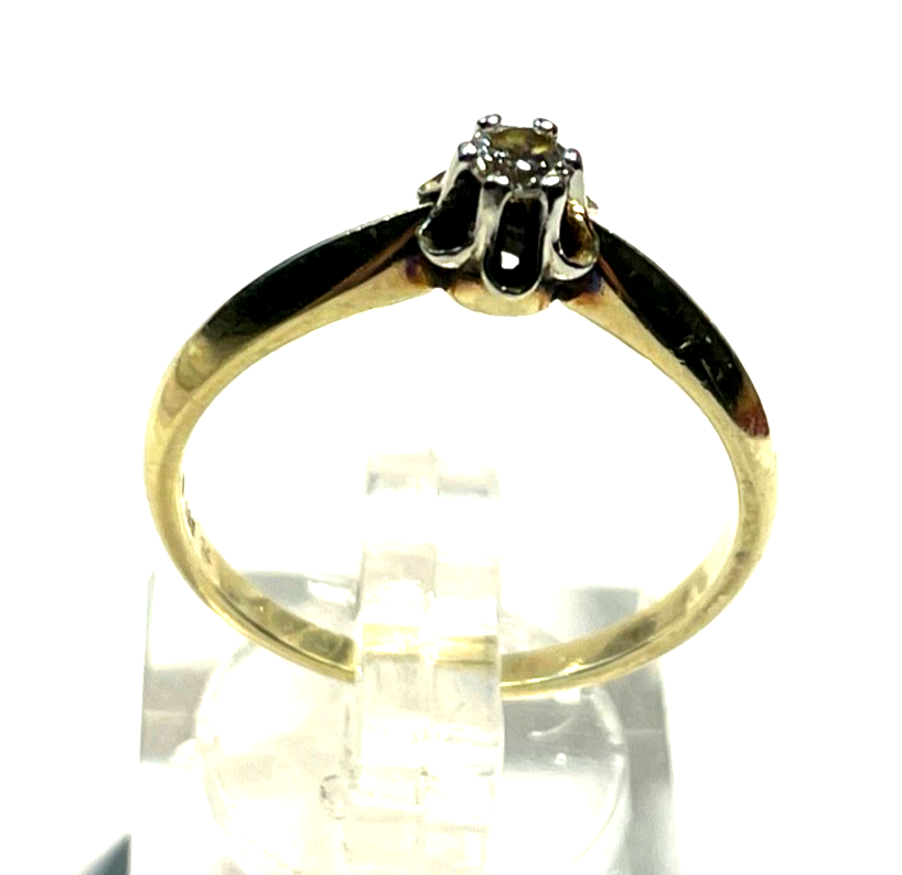585 Gold 14 K Ring Solitär Brillant 0,2 ct. Juwelier Qualität RG 58 Verlobung4