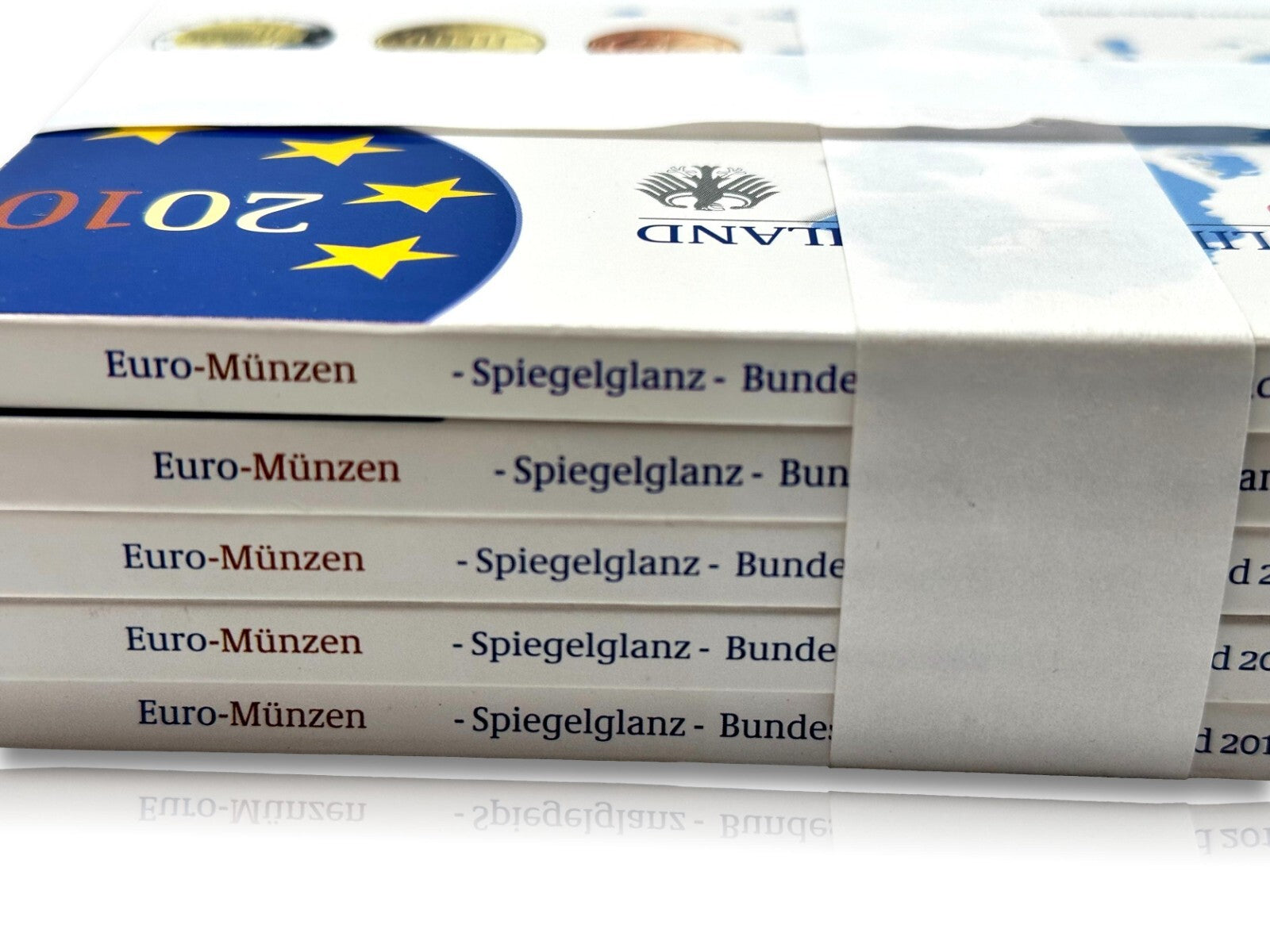 KMS Deutschland - Euro € - 2010 - PP - A D F G J - Komplett in Banderole2