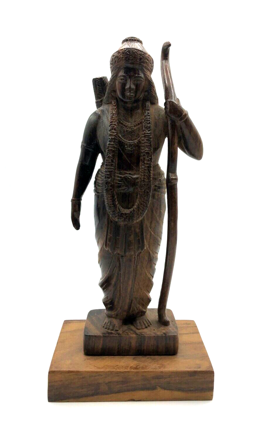 Alt handgeschnitzte Holzfigur Siddhartha Gautama Modell auf Sockel junge Buddha0