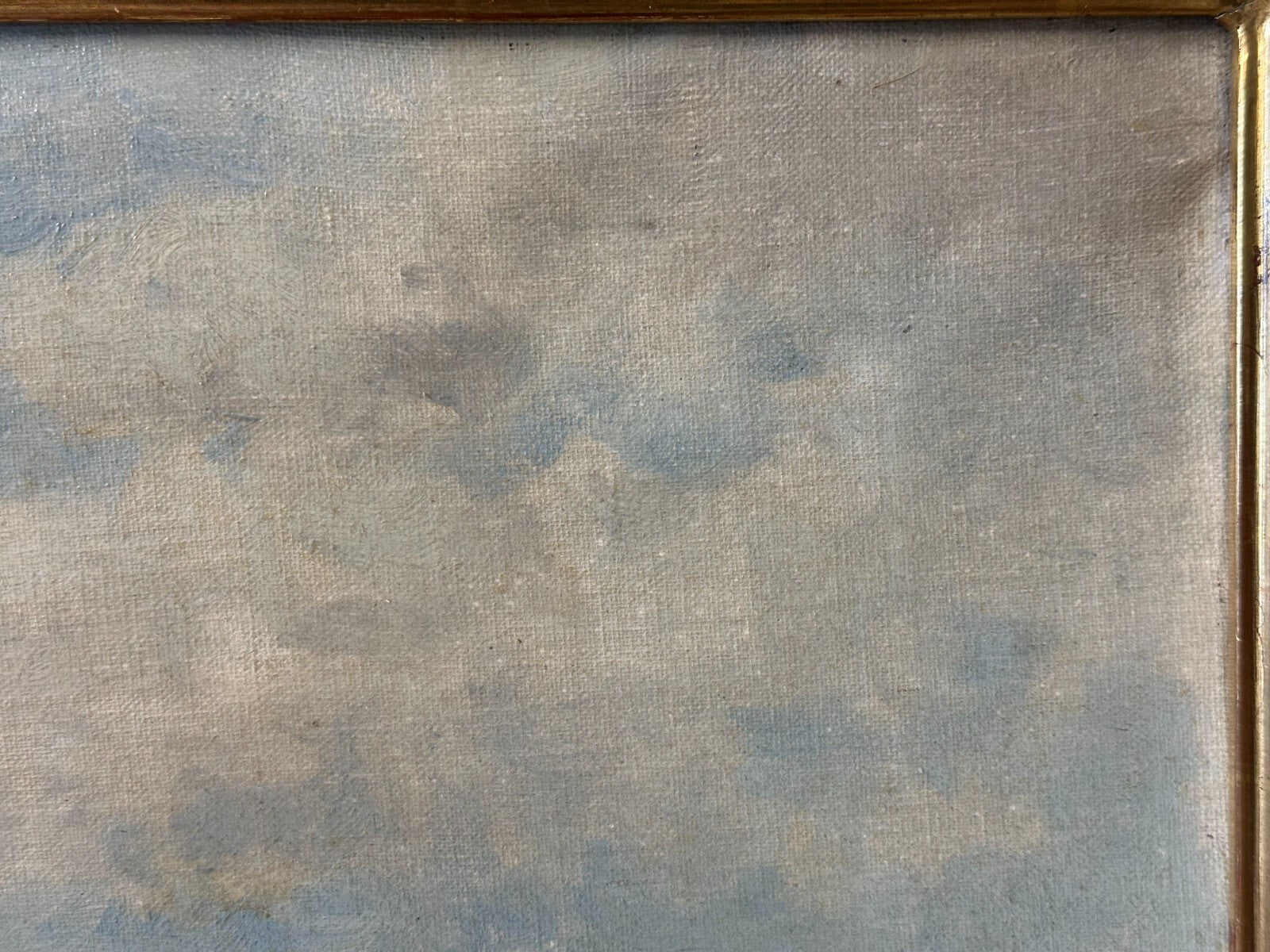 Öl auf Leinwand - Karl Adam Heinisch 1847-1923 - Schafherde mit Hirte - sign.7
