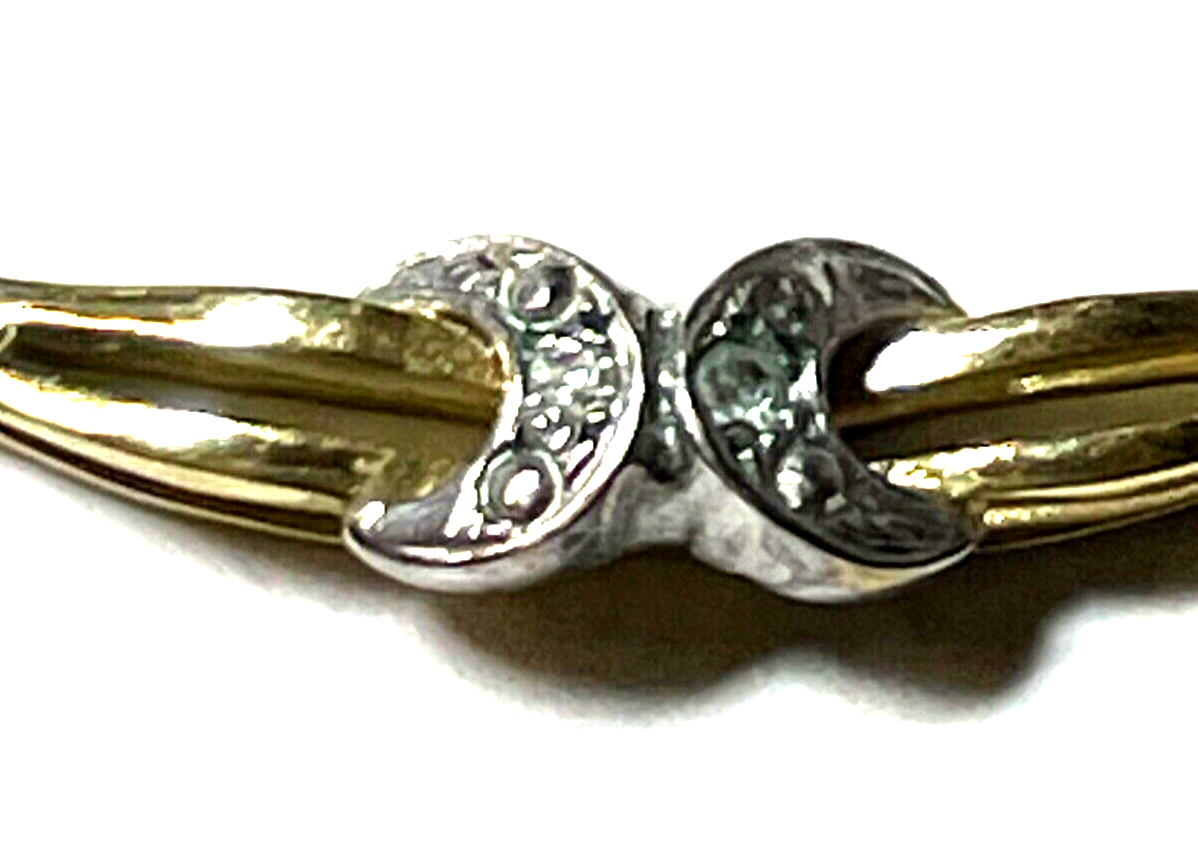 333 Gold 8 K Halskette Collier ROWI 2 Diamanten Juwelier Infinity zeitloser Chic8
