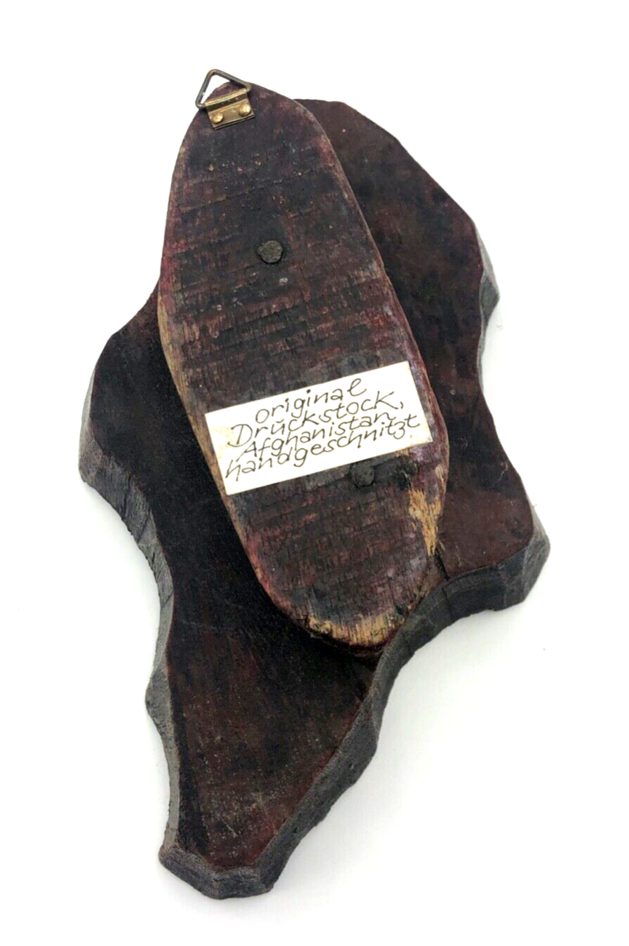 Holz Druckstock Handarbeit Afghanistan Handgeschnitzt Stoffstempel Druckstempel4