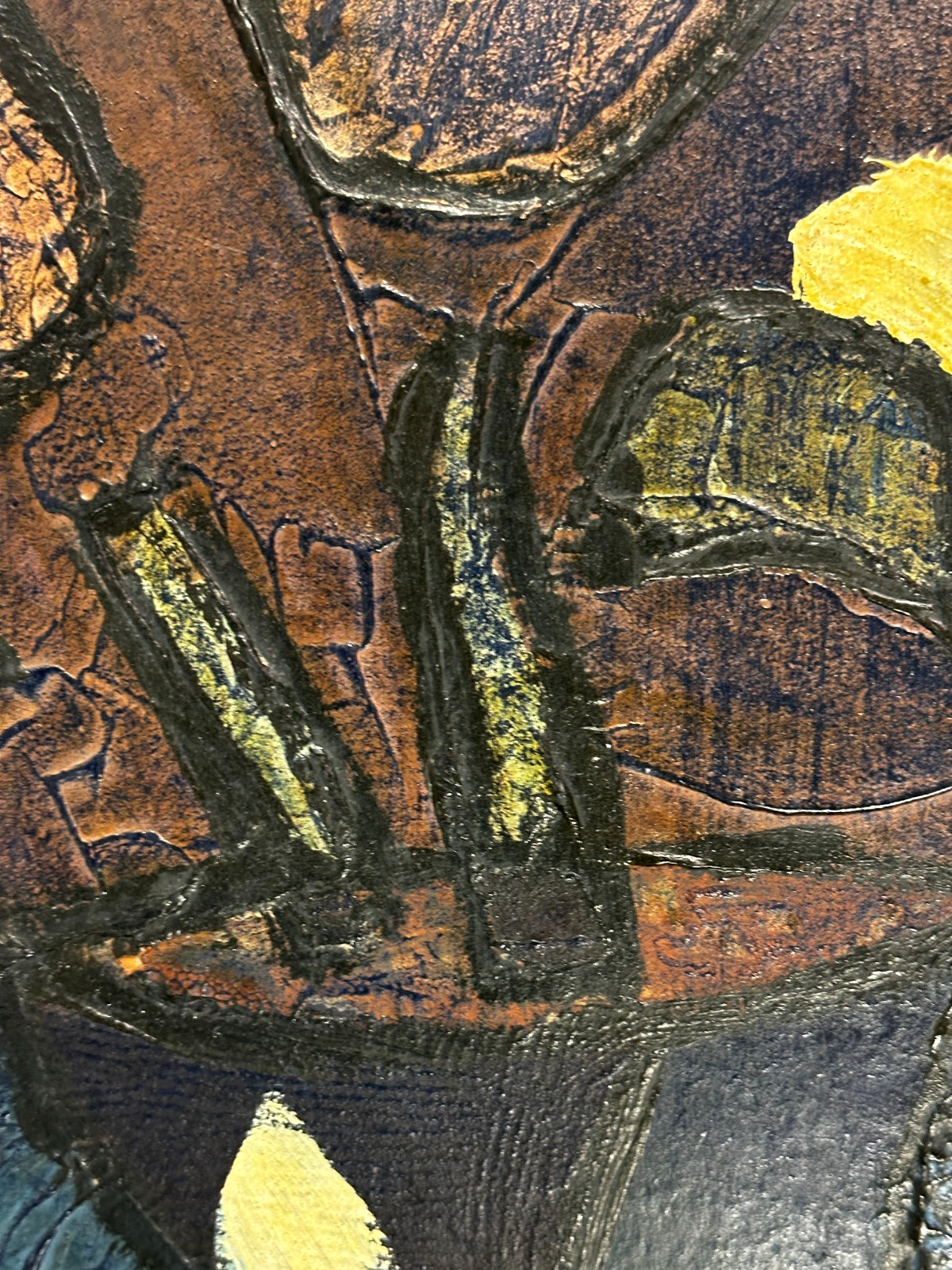 Bohumil Samuel Kečíř – Stillleben in pastoser Malweise - Öl auf Karton - Sign.3
