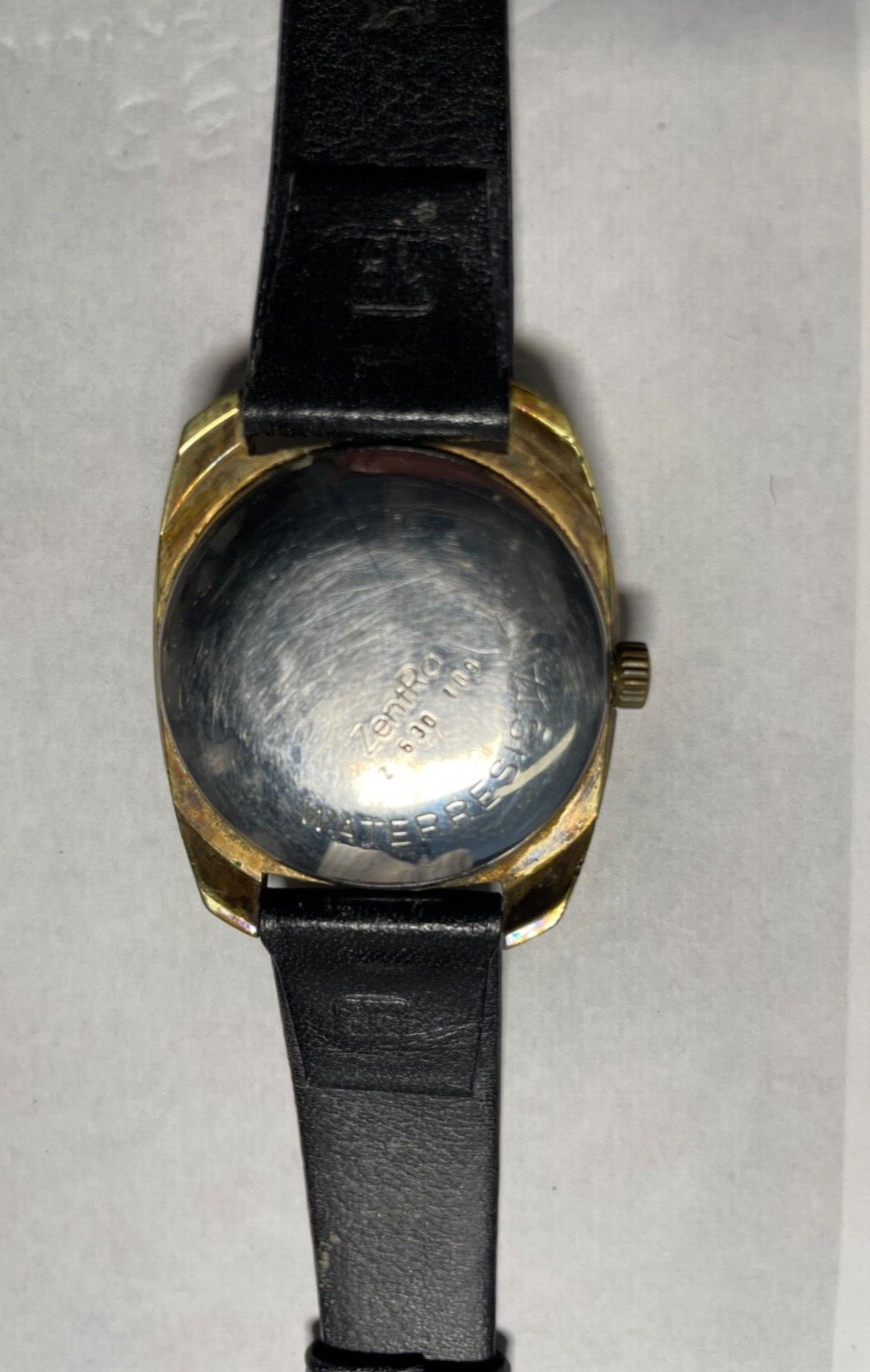 Gepflegte vintage ZENTRA 2000 Herrenuhr Handaufzug Herren Armbanduhr vergoldet8