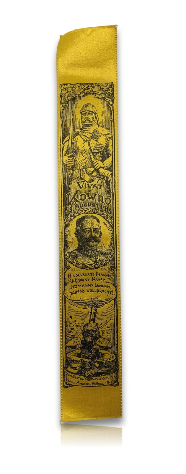 Vivat Band - WKI - Paul von Hindenburg - Ostmark - 1915 - für das Roten Kreuzes0