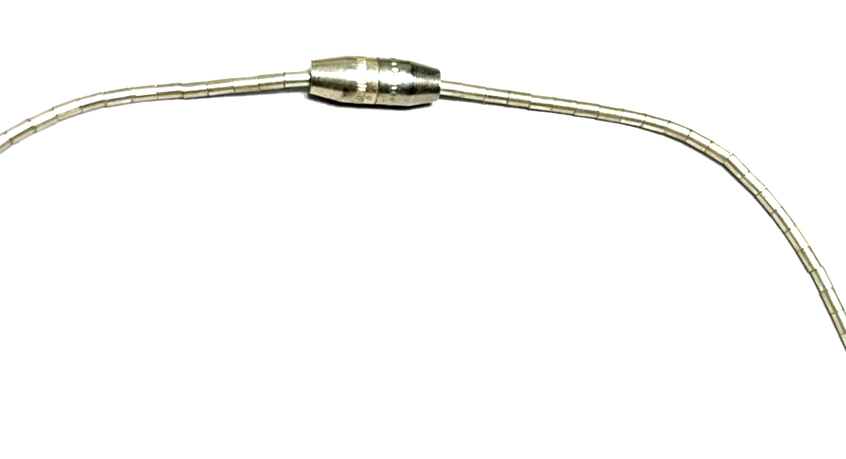 Vintage Zuni indianerschmuck Kette Collier 925 Sterling + Türkis unisex L 41 cm3