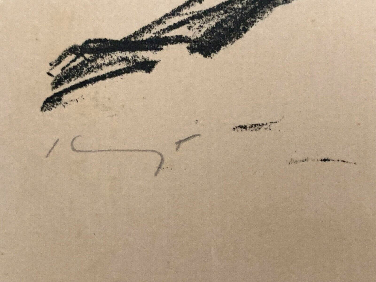 Max Slevogt 1868-1932 - Lithographie 1917 - Mohamed - signiert limitiert2