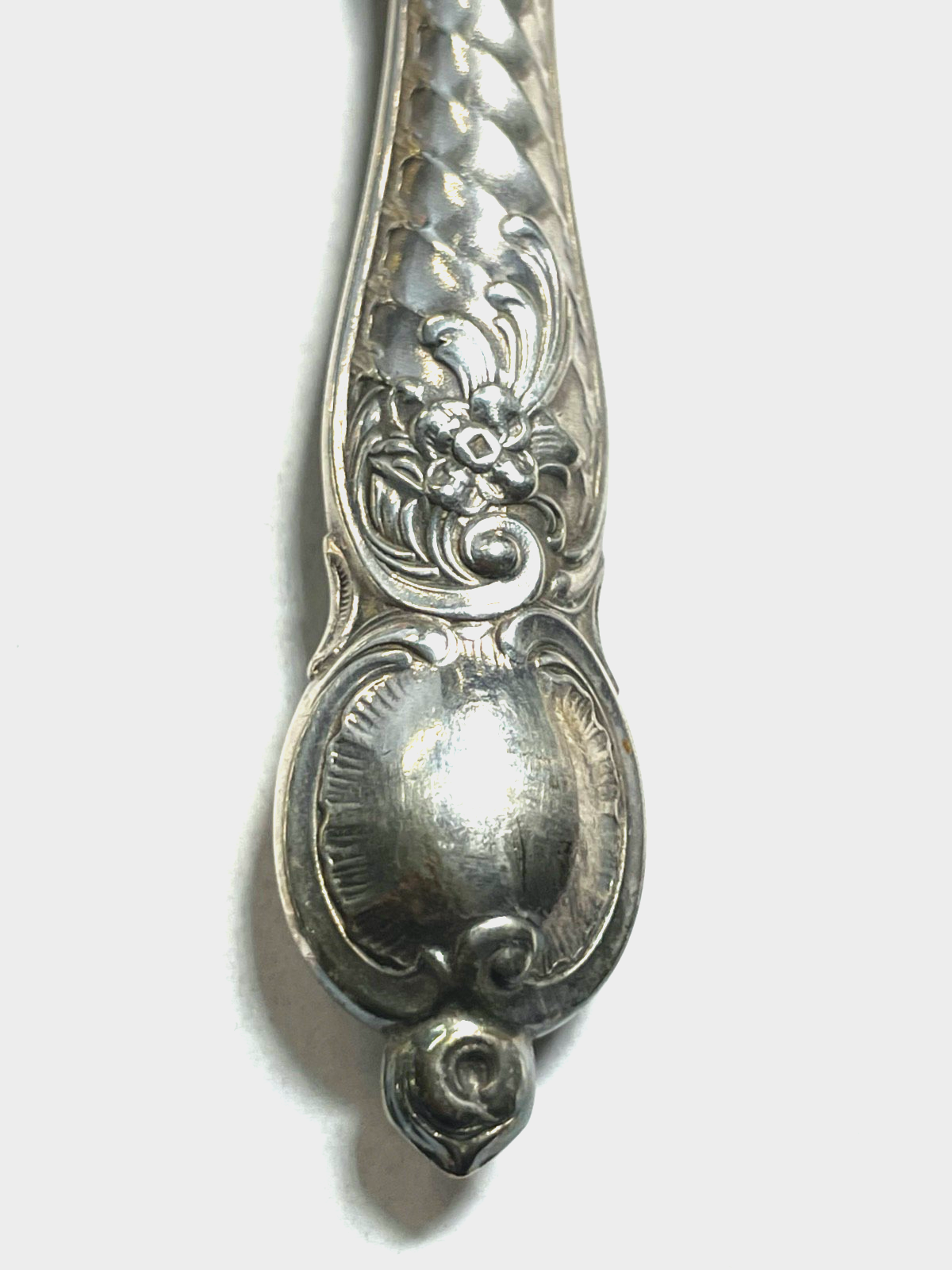 Antik WMF Historismus Vorleger Buttermesser + Käsemesser versilbert + vergoldet6