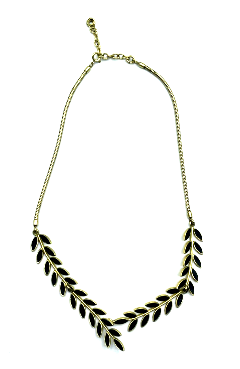 Vintage mid-century Collier apart und elegant hochwertiger alter Modeschmuck2