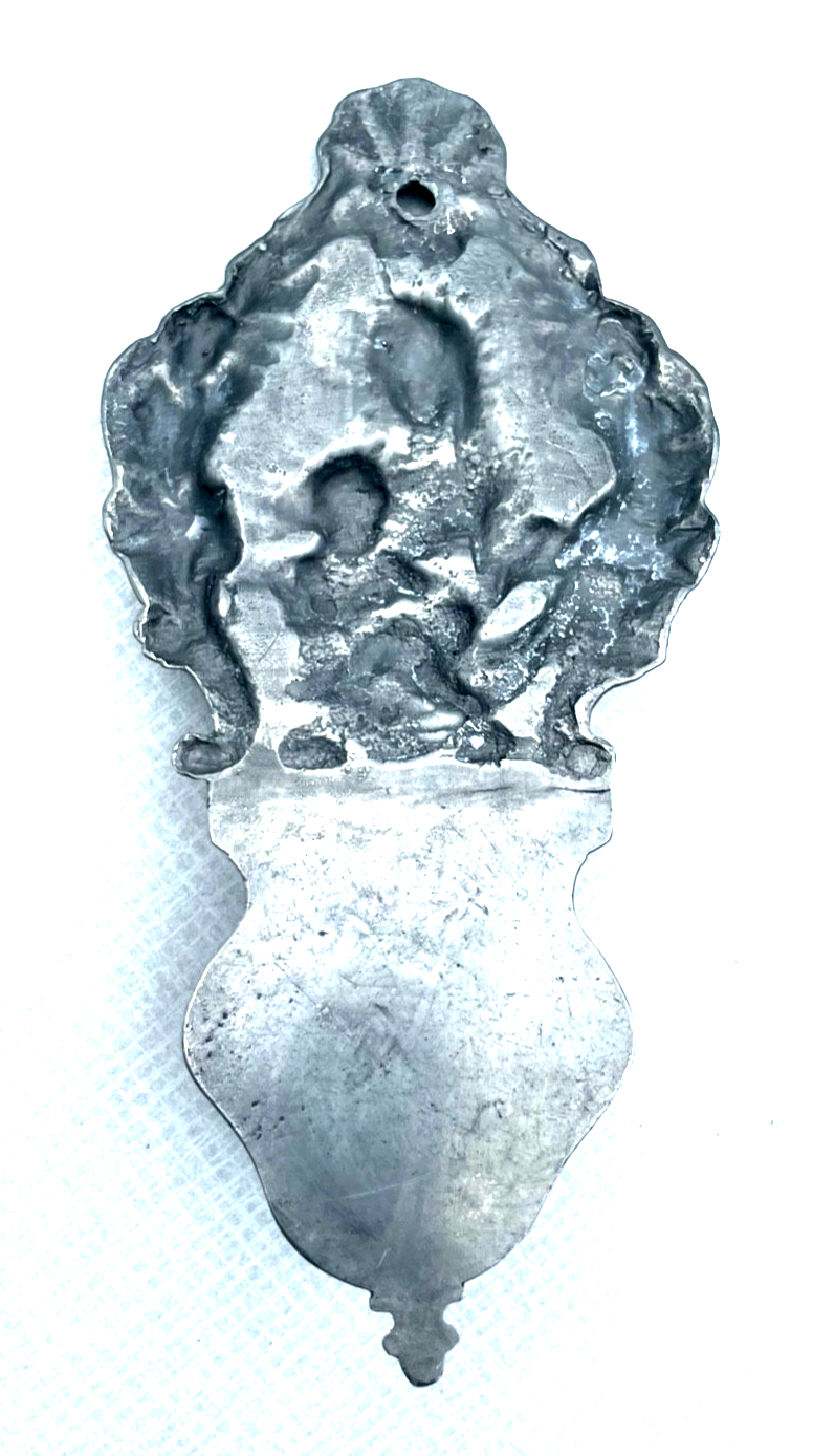 Dachbodenfund Weihwasserkessel Weihwasser Behälter für an die Wand Barock Design6