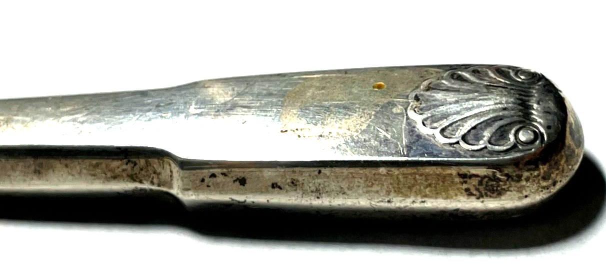 Antik 830 Silber Lupe mit Griff Vergrößerungsglas Lesehilfe Leselupe gepflegt6