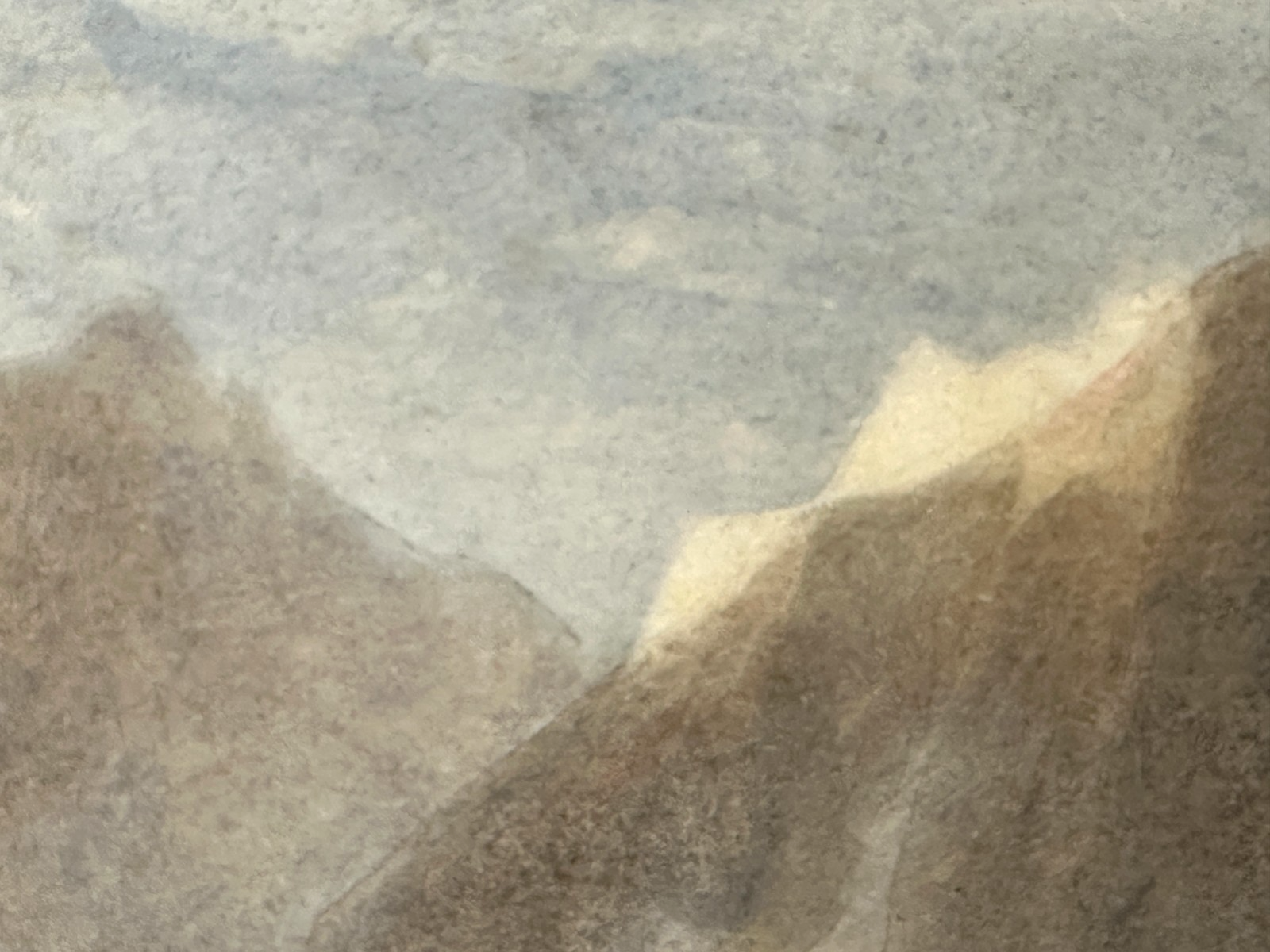Willem Jan van den Berghe – Meisterlich aquarellierte Alpenlandschaft mit Vieh6