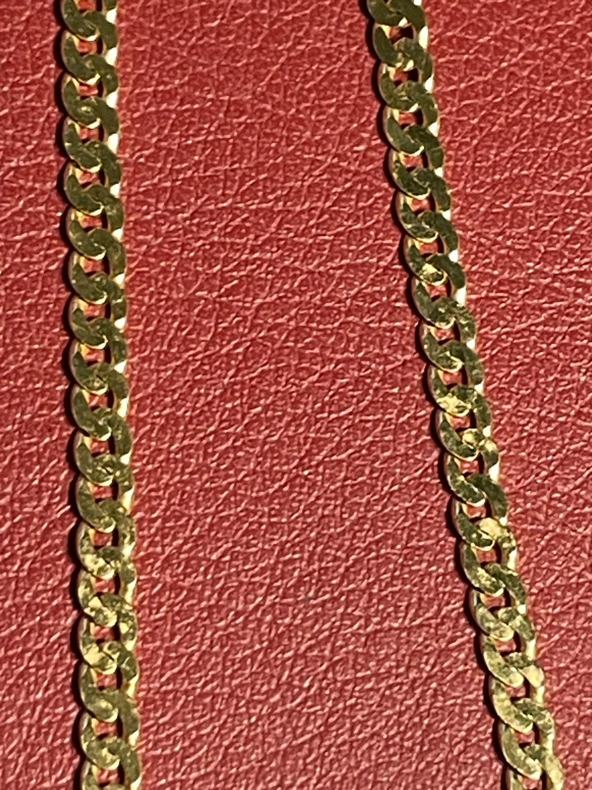 333 Gold 8 K Gelbgold Armband Armkette Flachpanzer unisex L 20 cm B 4 mm gepfl.5