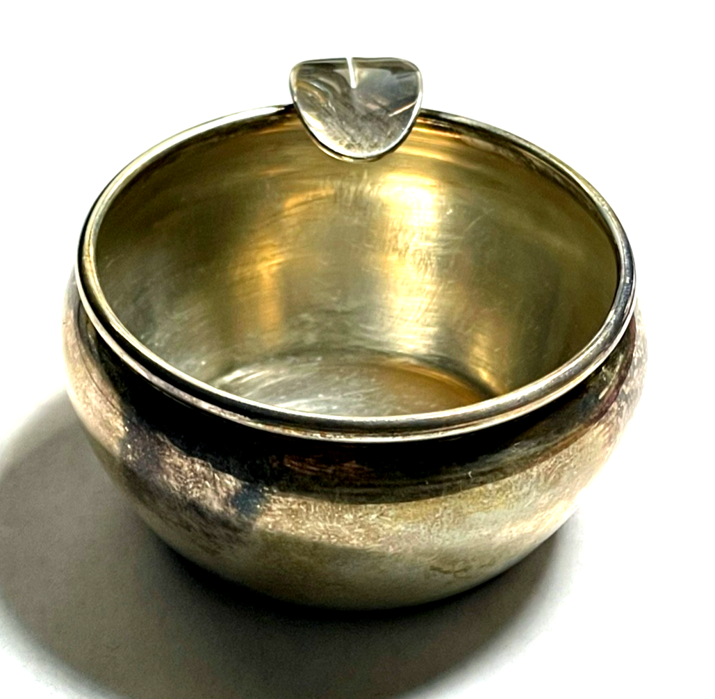 Vintage 800 Silber Mini Ascher Aschenbecher Herkunft unbekannt 20,82 Gr. gepfl.0