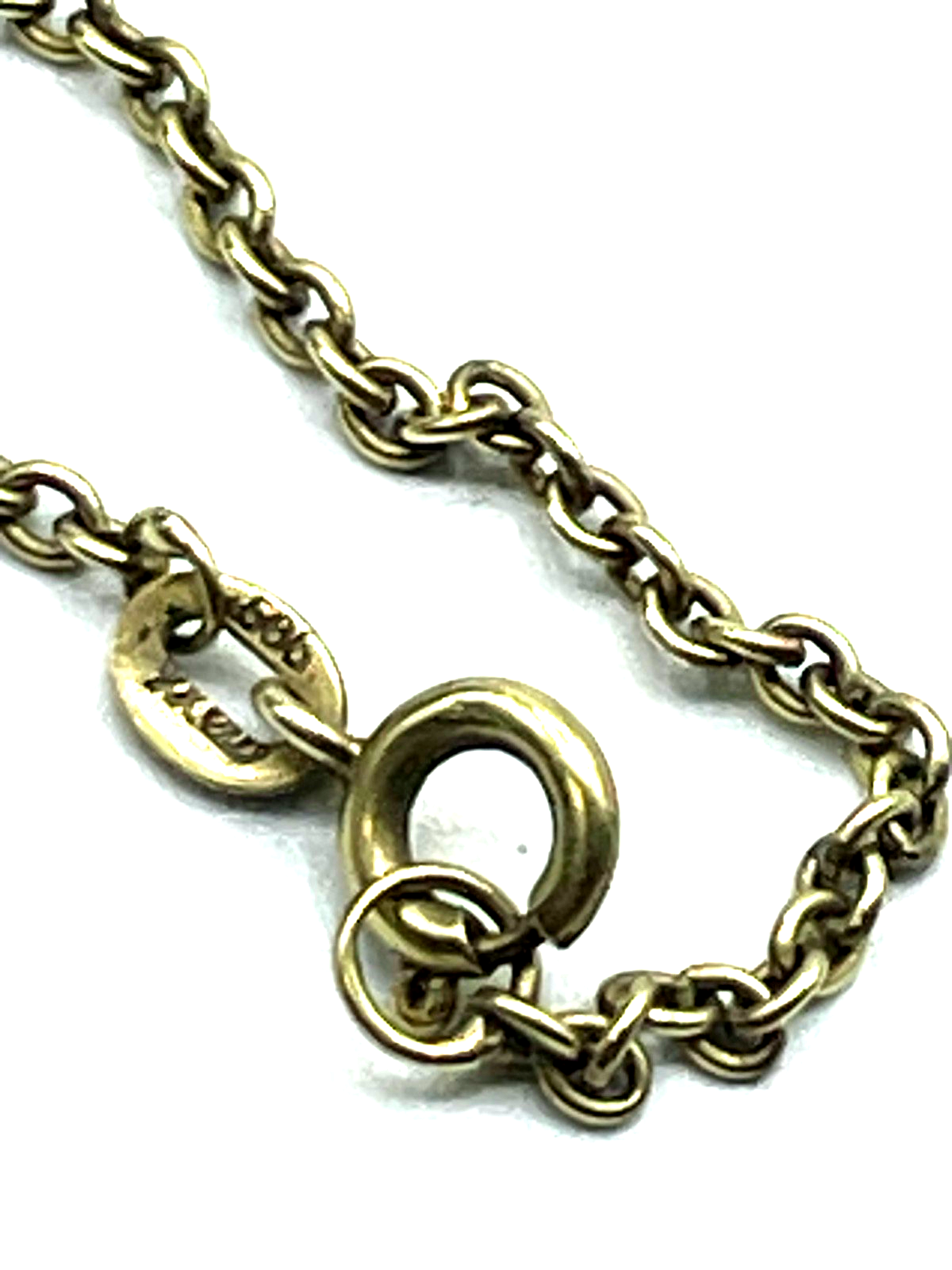 585 Gold 14 K solide 76 cm Ankerkette rund B 1,5 mm unisex Juwelier Qualität5