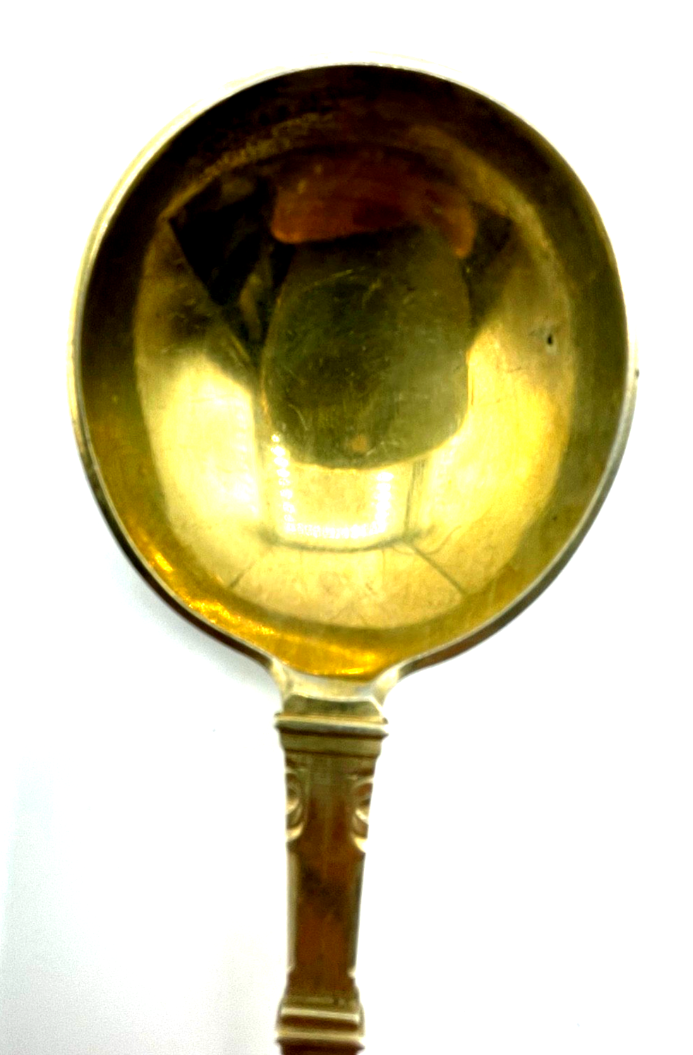 Antik großer 800 Silber G. Schwartzkopf Löffel Kaviarlöffel Historismus L 17,8cm4